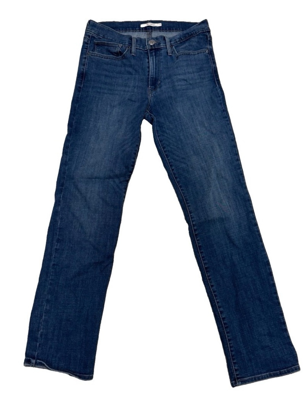 Levi's Dark Blue Slimming Straight Jeans Size 30 Classic